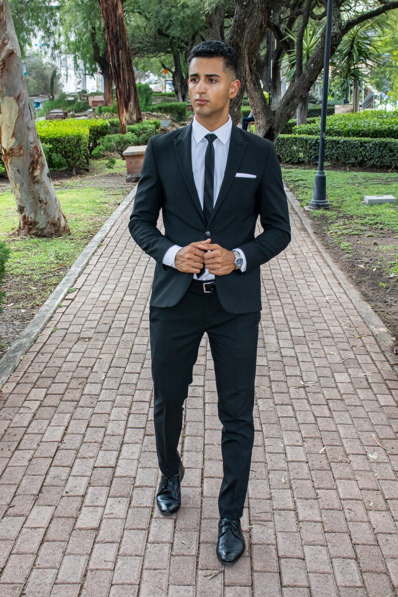 Traje Negro Skinny